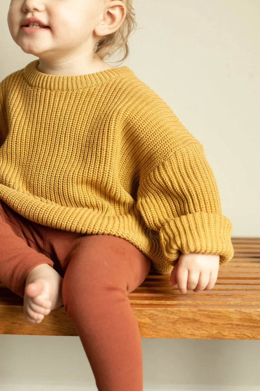 Organic Cotton Chunky Knit Sweater