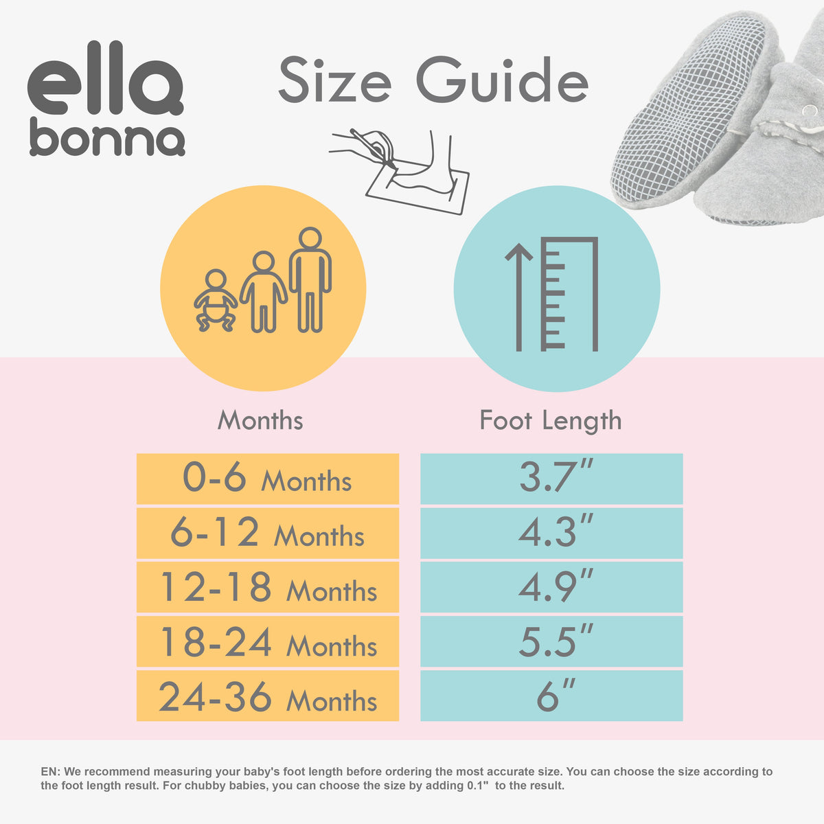 Stay-On Baby Booties, White