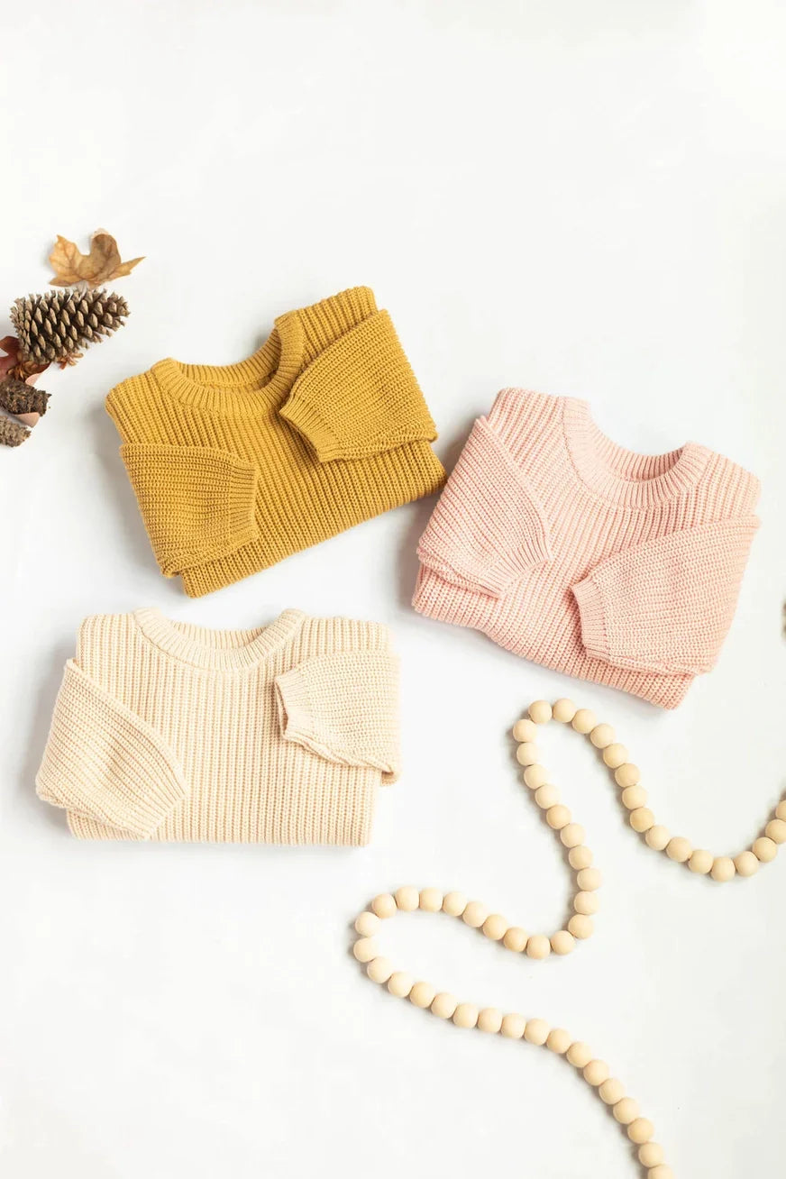 Organic Cotton Chunky Knit Sweater