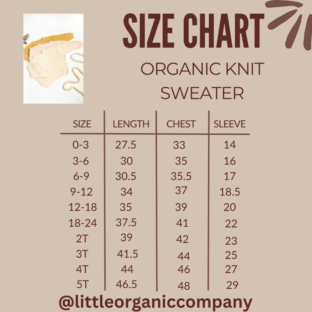 Organic Cotton Knit Beanie, Earth Tones