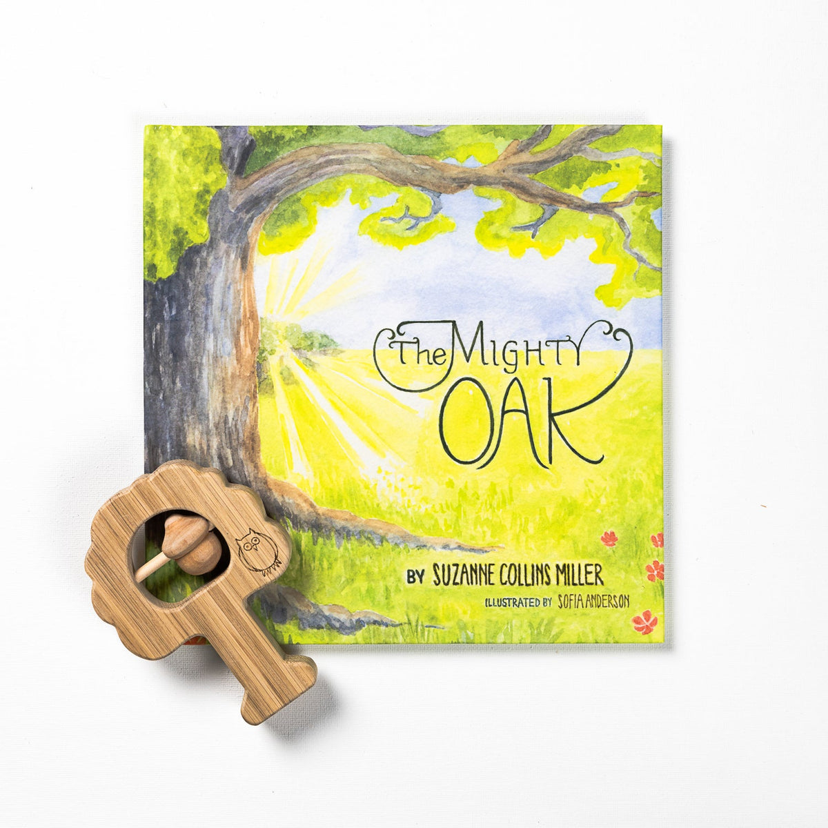 The Mighty Oak Book & Rattle Set