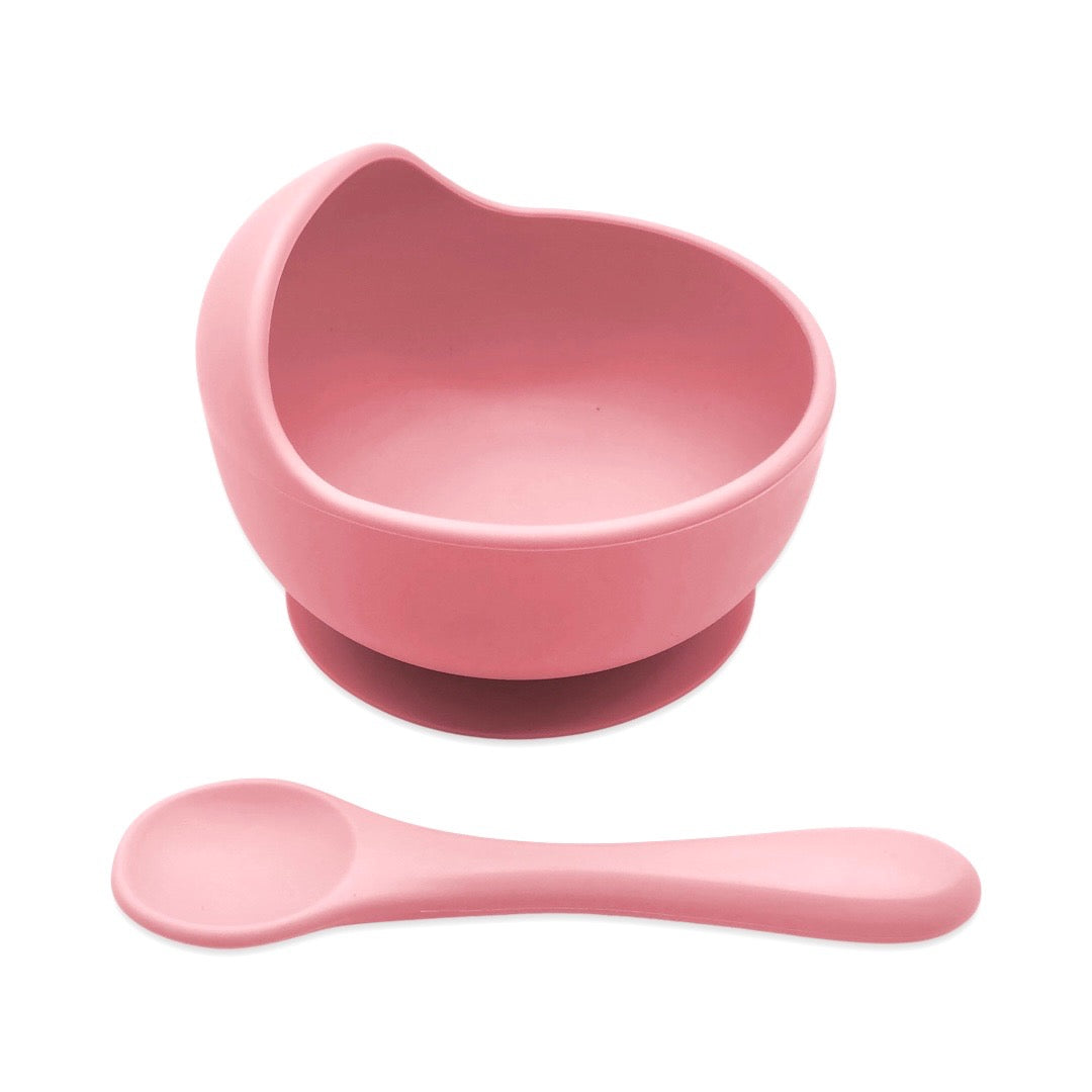 Silicone Bowl & Spoon Set