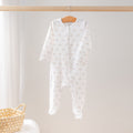 Organic Cotton Zip Pajama, Rainbow Bliss
