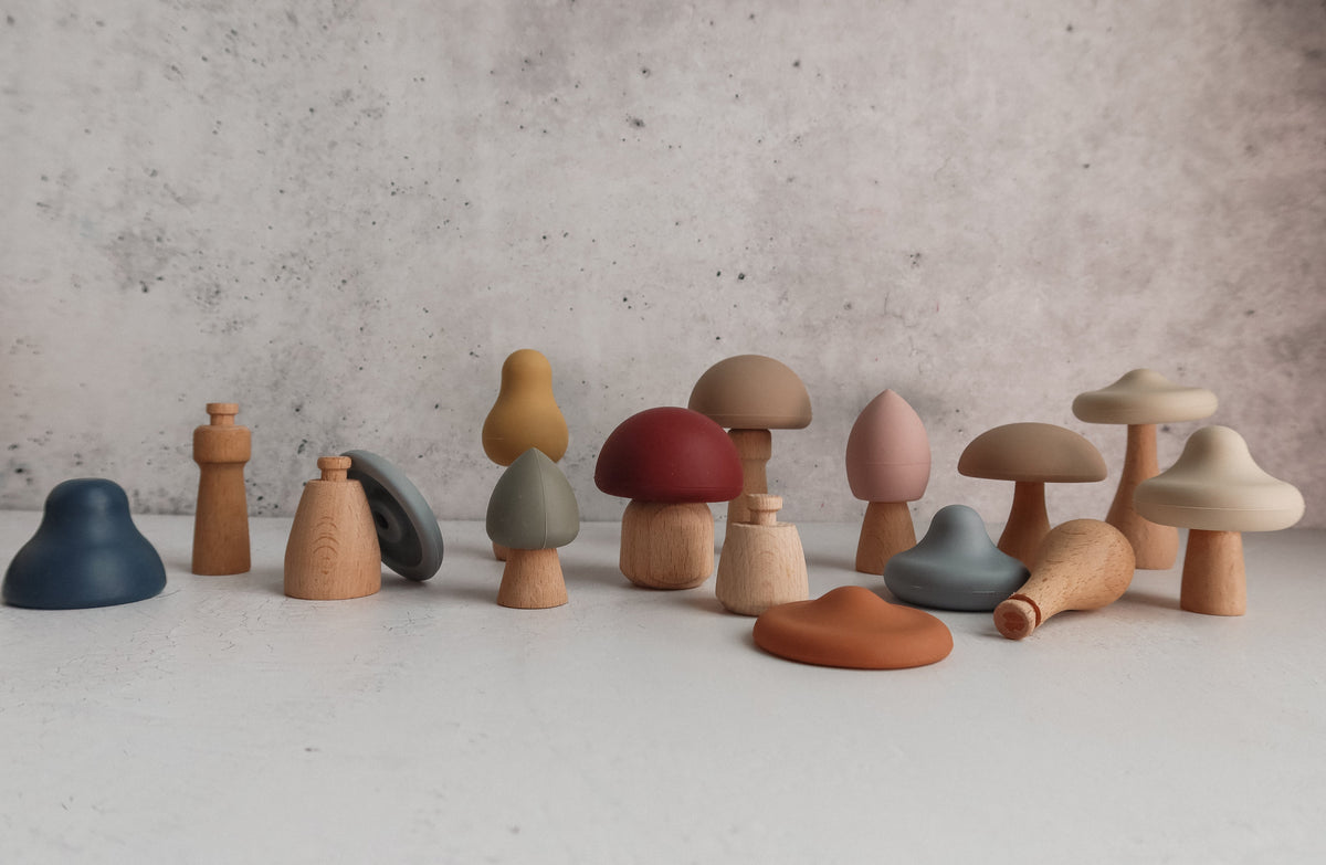 Mushroom Mix & Match Toy