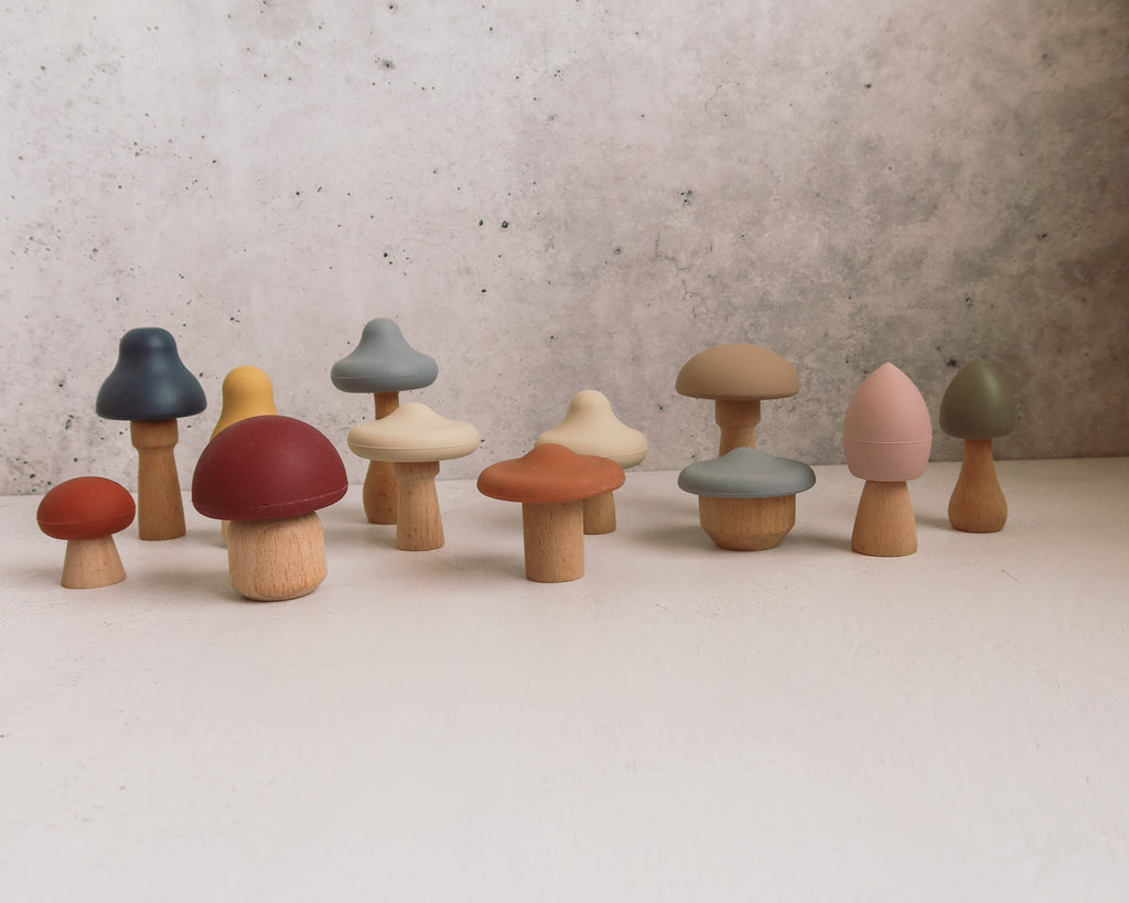 Mushroom Mix & Match Toy