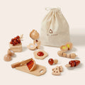 Wooden Cut & Play Food Set