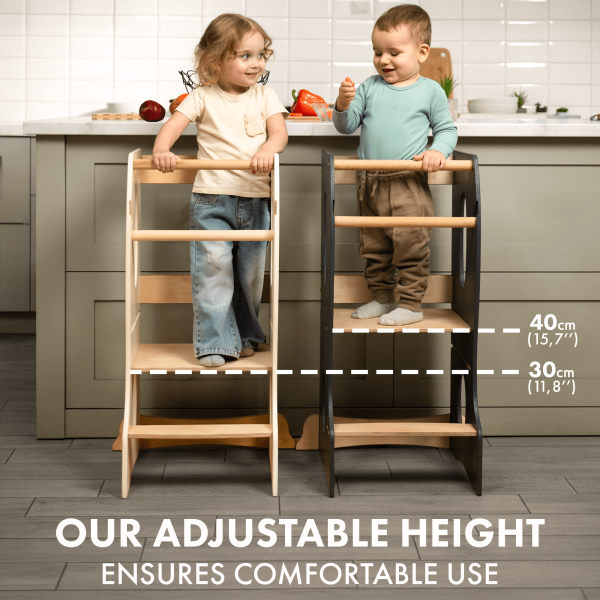 Montessori Learning Tower, Ivory