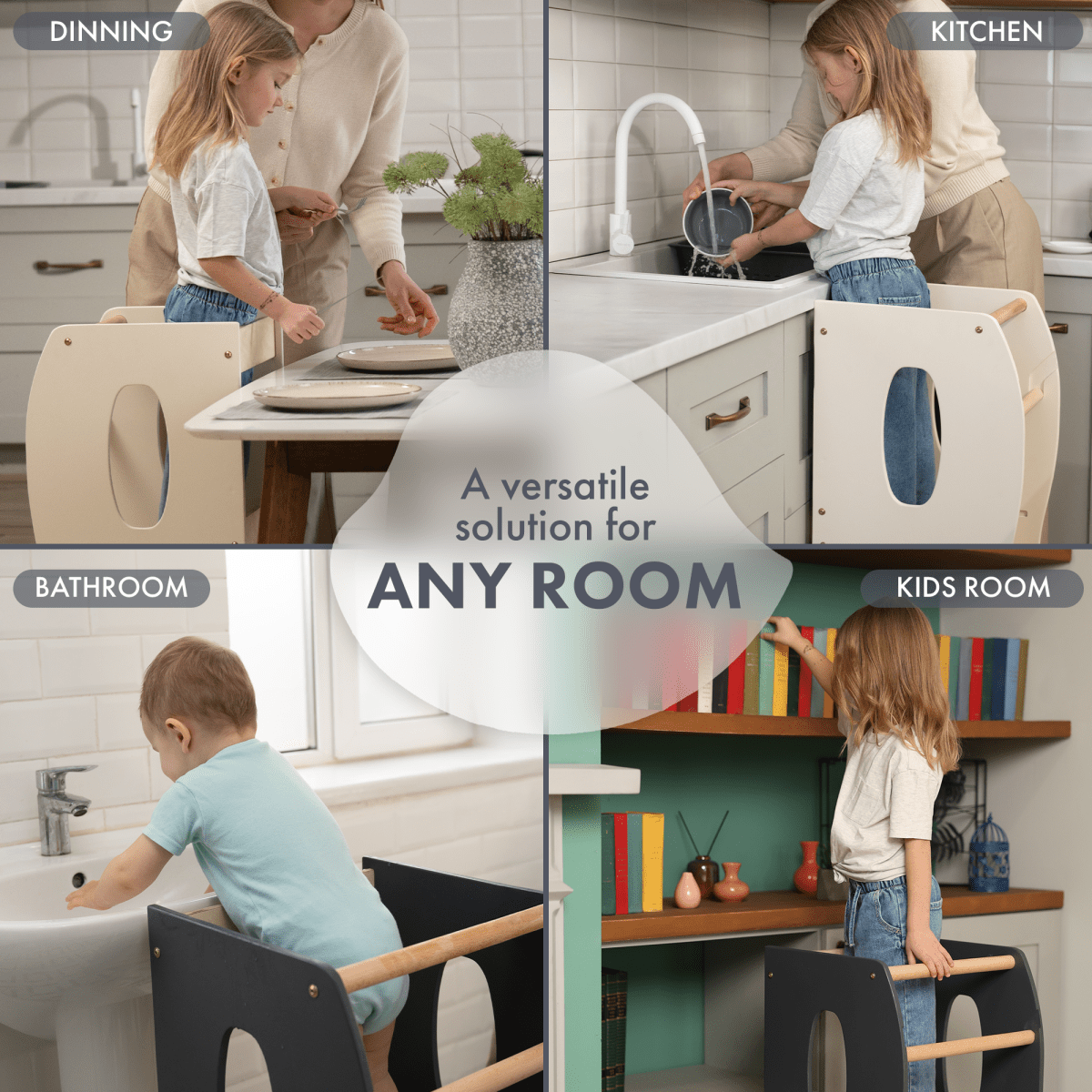 Montessori Learning Tower, Ivory
