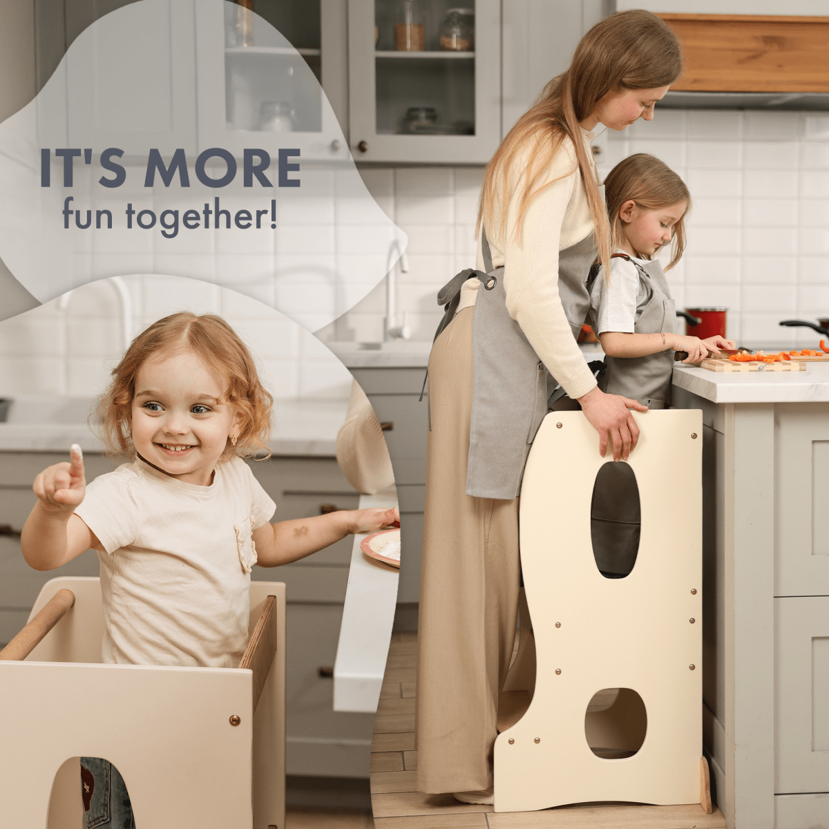 Montessori Learning Tower, Ivory