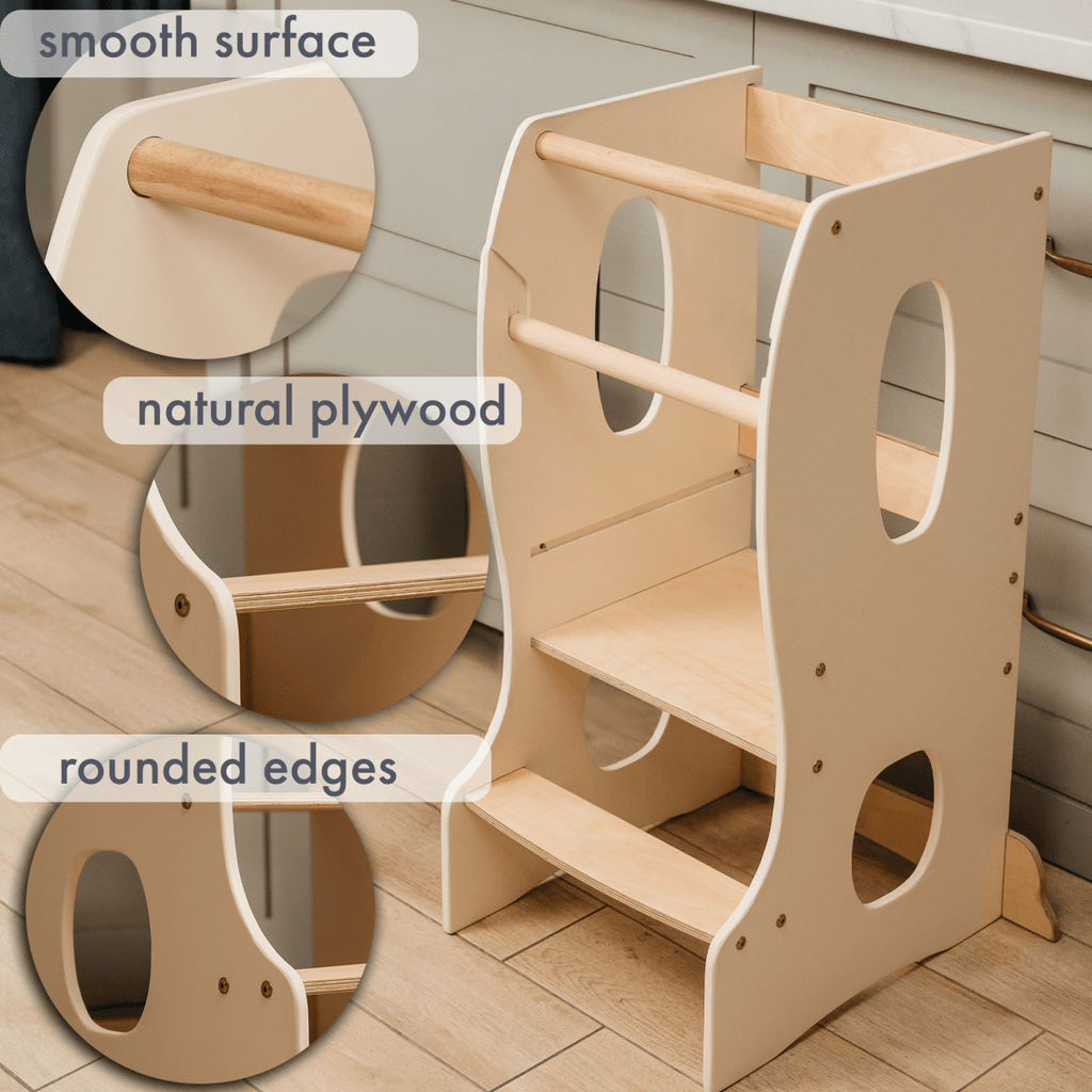 Montessori Learning Tower, Ivory