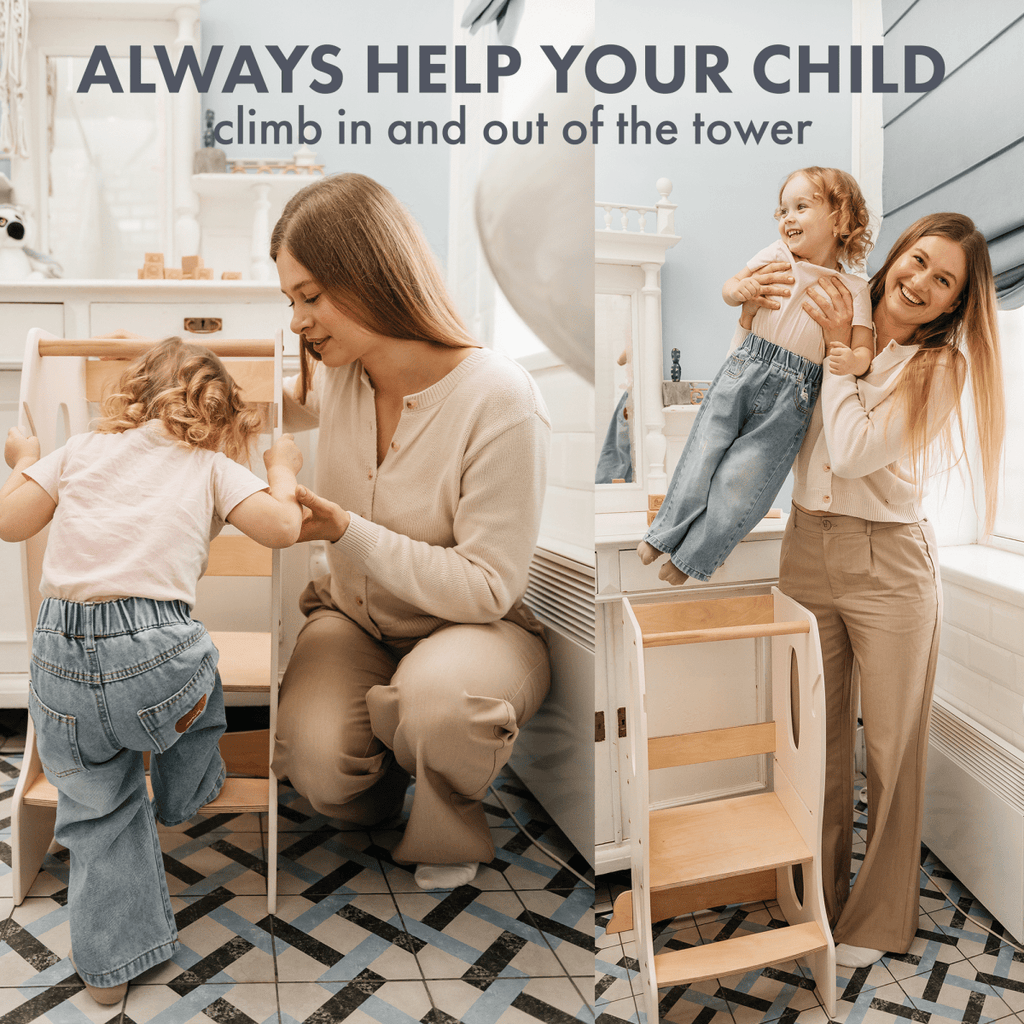 Montessori Learning Tower, Ivory